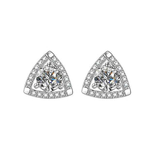 Сребърни обеци