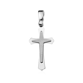 златен кръст, бяло злато, без камък,