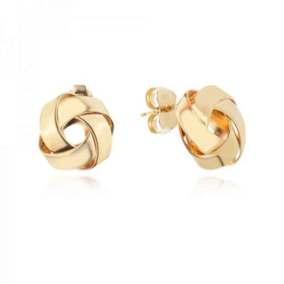 златни обеци, без камък,