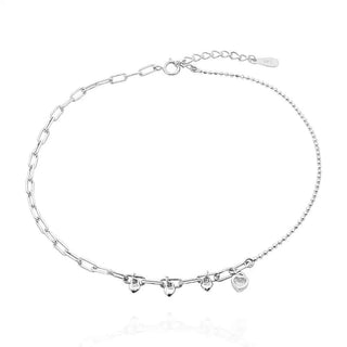 Гривна за глезен - Hearts & Chains