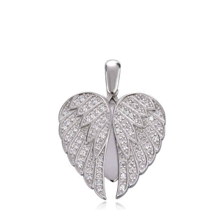 сребърен медальон сърце