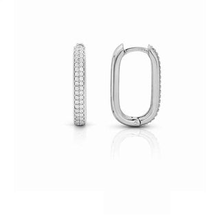 Сребърни обеци