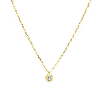 Сребърно колие - Whisper of Light YG