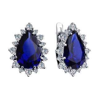 Сребърен комплект - Brilliant blue