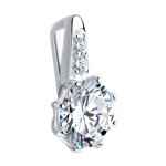 Сребърен медальон - Ira CZ SWAROVSKI