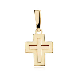 златен кръст, жълто злато, без камък,