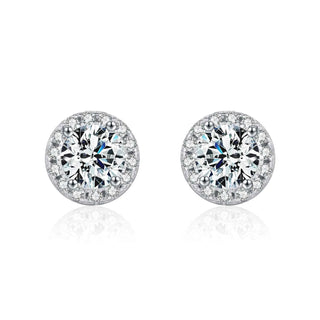 Сребърни обеци