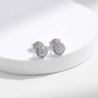 Сребърни обеци