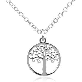 сребърно колие Дървото на живота