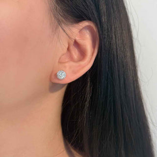 Сребърни обеци