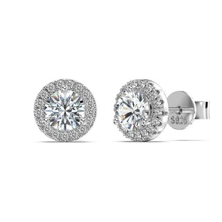 Сребърни обеци