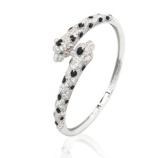 Сребърна гривна - Panthere Statement