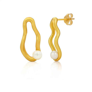 Сребърни обеци