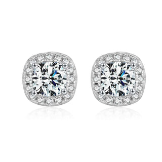 Сребърни обеци