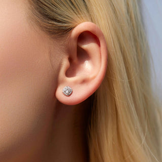 Сребърни обеци