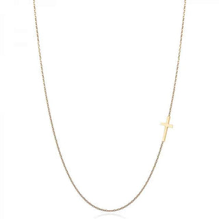 Златно колие - Pure Cross Necklace