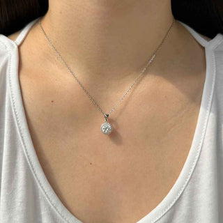 Сребърно колие - Halo Aura