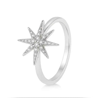 Сребърен пръстен - North Star