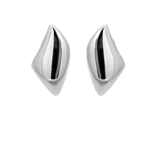 Сребърни обеци - Bold Flow