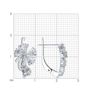 Сребърни обеци - Lucky Grace