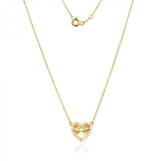 Златно колие - Golden Radiance Heart