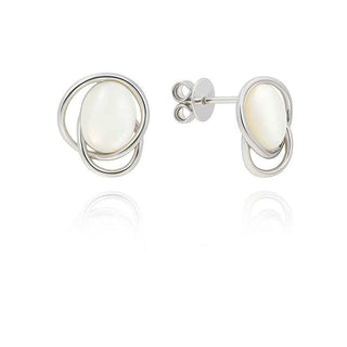 Сребърни обеци - Moonlight Flow