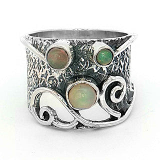 Сребърен пръстен - Unique Opal Essence