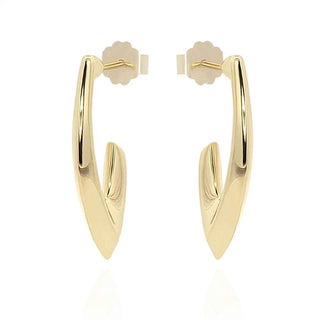 Сребърни обеци - Arc Hoops