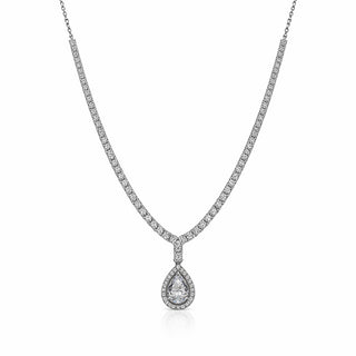 Сребърно колие - Drop Brilliance