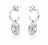 Сребърни обеци