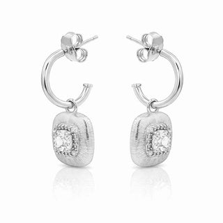 Сребърни обеци