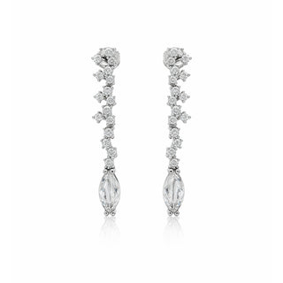 Сребърни обеци - Radiant Fringe