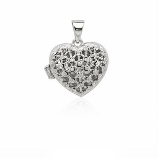 Сребърен медальон - Secret Heart Locket