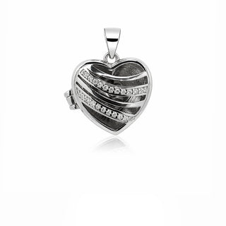 Сребърен медальон - Endless Heart Locket