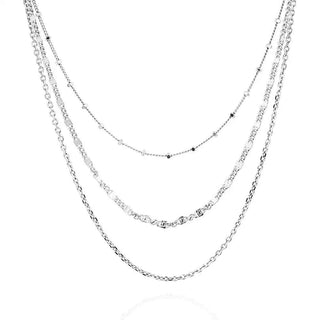 Сребърно колие - Trio Jardin