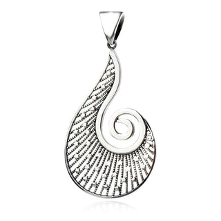 сребърен медальон, без камък, оксидирано сребро, Алгара,