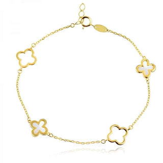 Златна гривна - Golden Pearl Clover