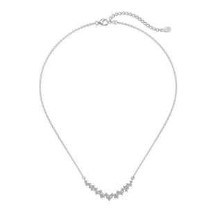 Сребърно колие - Zirconia Shine Line