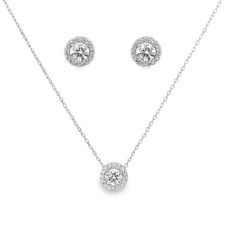 Сребърен комплект - Silver Halo Set