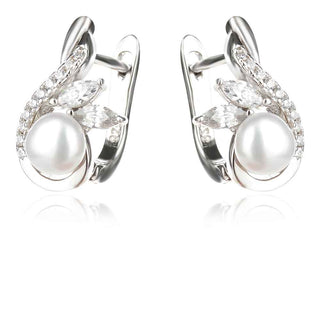 Сребърен комплект - Nura pearl