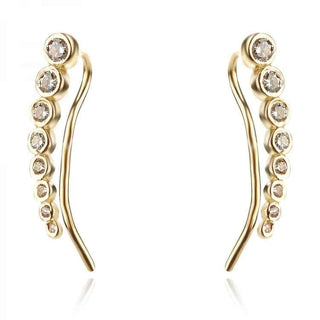 Златни обеци  - Shimmer Line