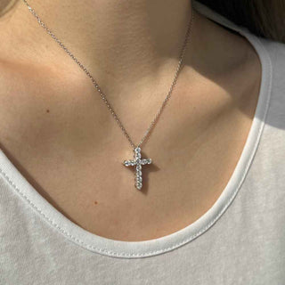 Сребърно колие - Luminous Cross