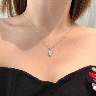 Сребърно колие - Aurelia Teardrop