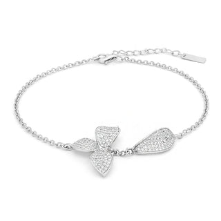 Сребърна гривна - Garden Asymmetry