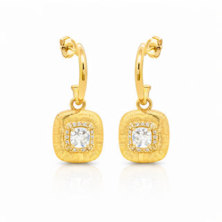 Сребърни обеци - Aurelia Square