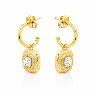 Сребърни обеци - Aurelia Square