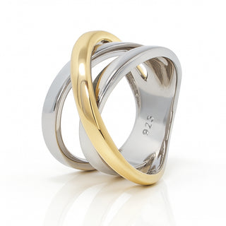 Сребърен пръстен - Dual Flow