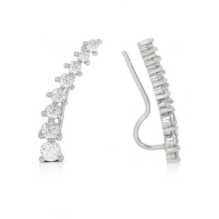 Сребърни обеци