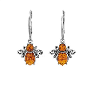 Сребърни обеци - Bee Charm