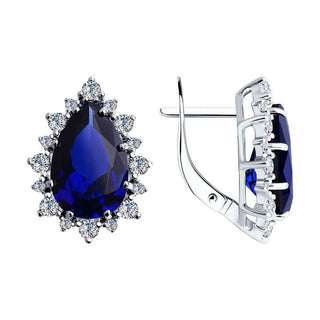 Сребърен комплект - Brilliant blue